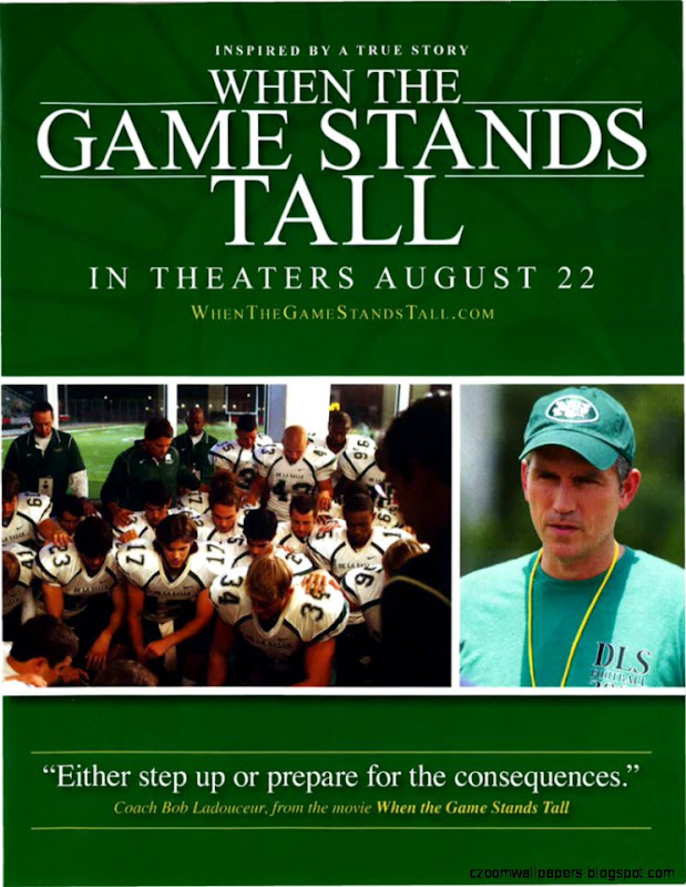 When The Game Stand Tall Movie When The Game Stand Tall Movie