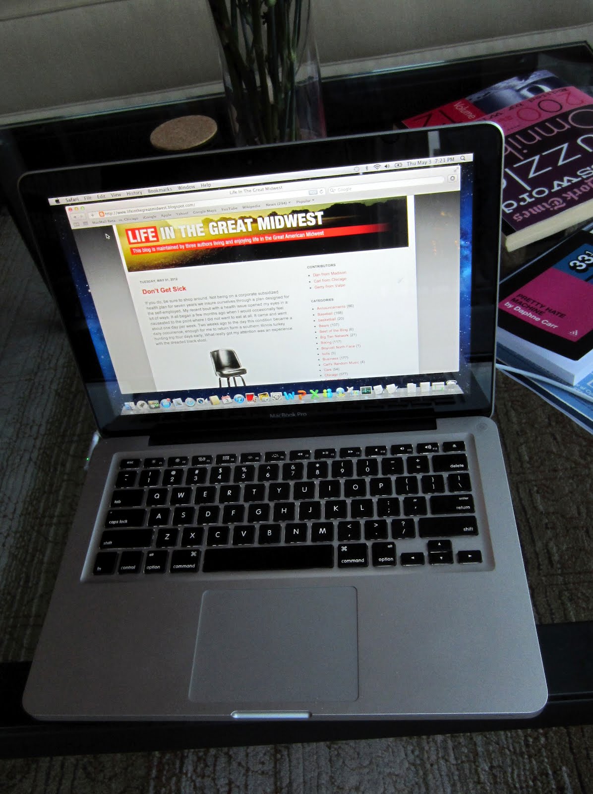 Me and My MacBook Chicago Boyz