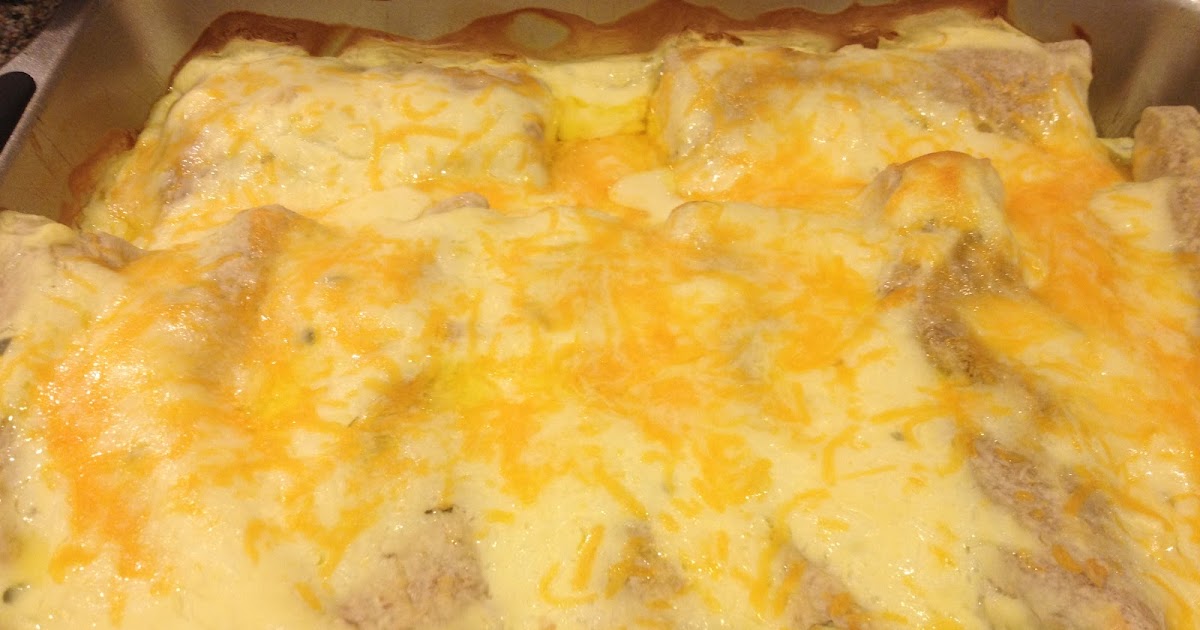 Skinny Sour Cream Enchiladas