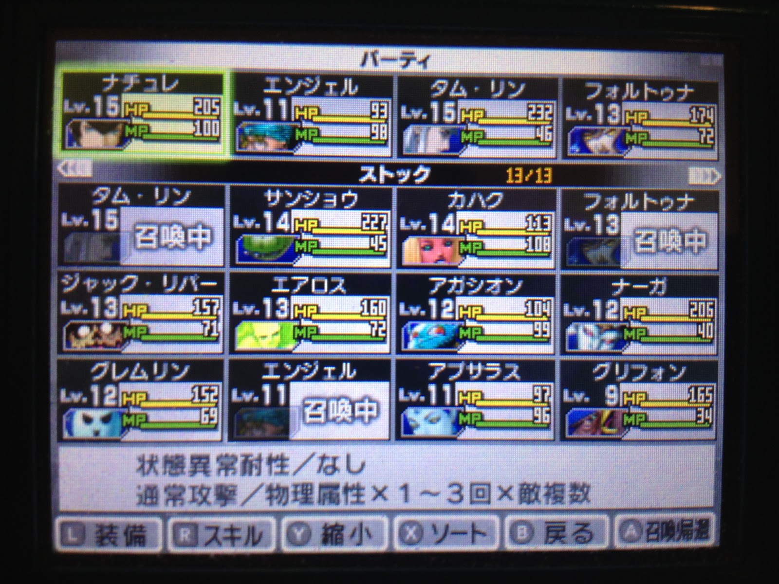 Shin Megami Tensei 4 Fusion Chart
