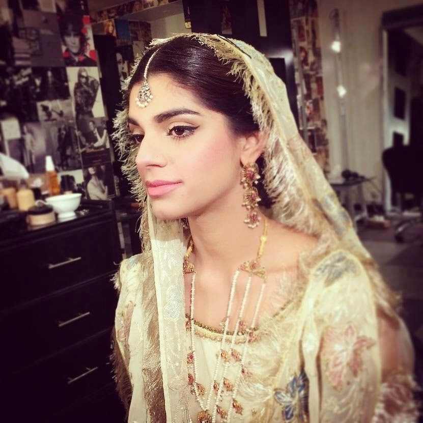 Wedding pics of Sanam Saeed Just Bridal