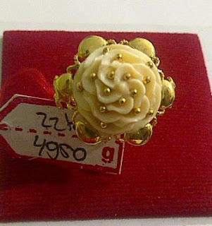 Cincin Gading Gajah Perhiasan Gading Asli Cincin Gading Gajah Perhiasan Gading Asli