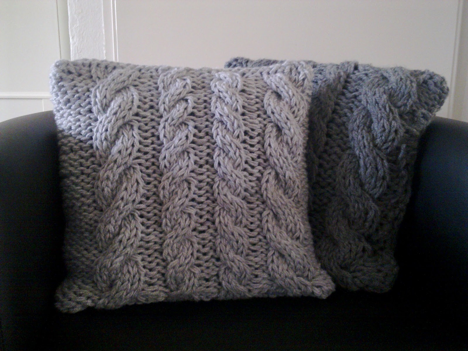 A la Sascha: *Gratis Patroon Gekabelde Kussens!