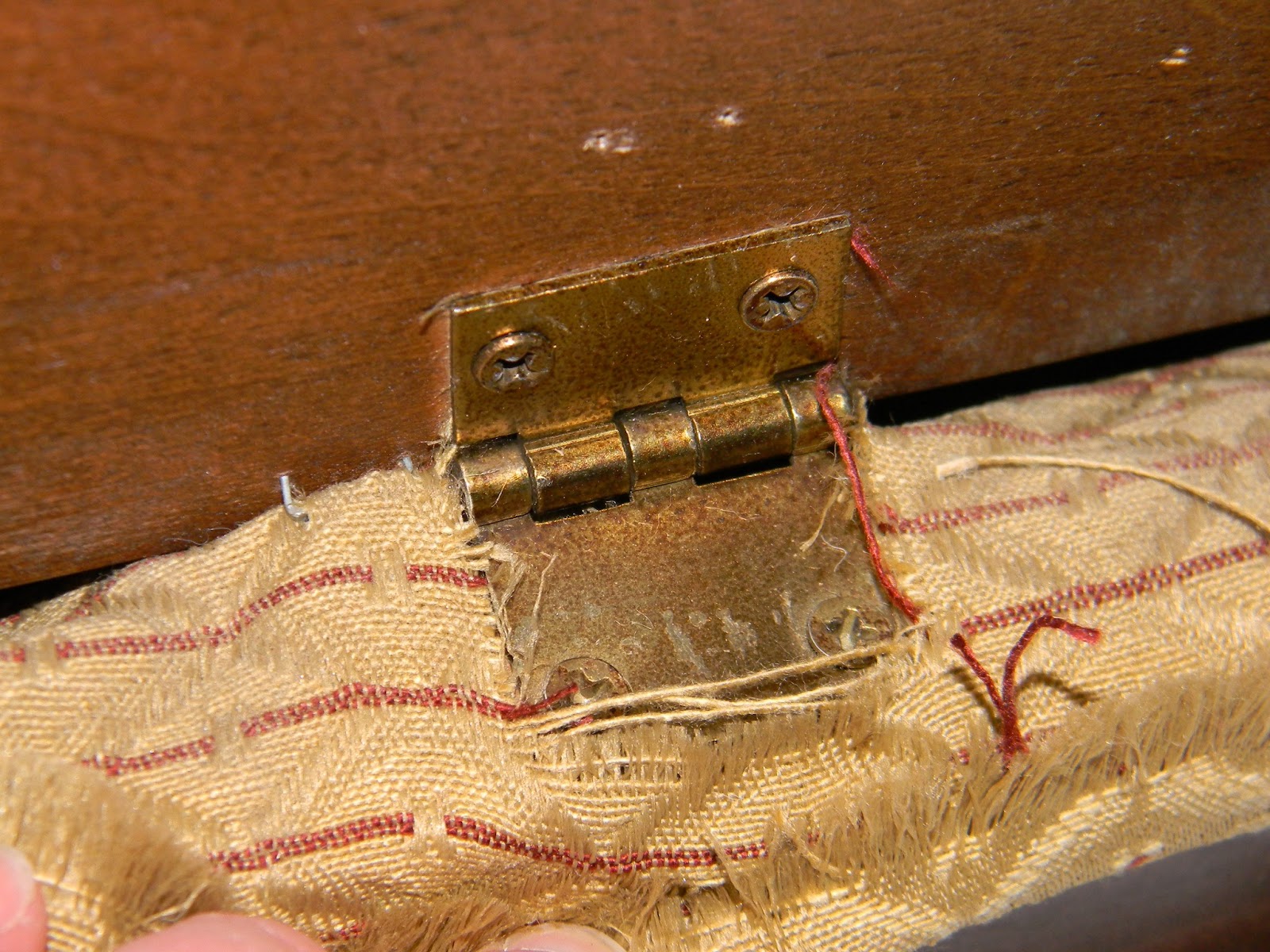 shelstring blog Quick Piano Bench Recover (tutorial)