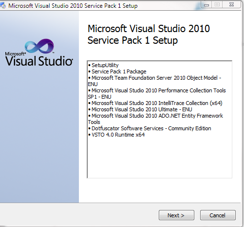 Discventionstech Microsoft Visual Studio 10 Service Pack Vs Feature Pack