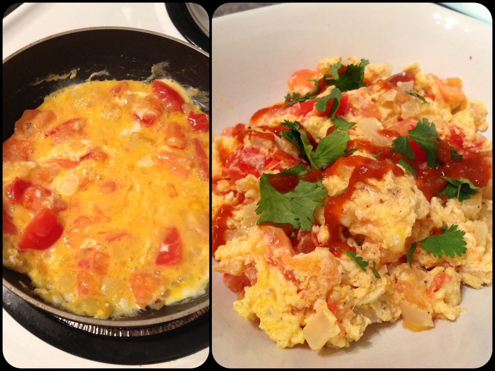 Foodie in a Paleo World: Tomato Egg Scramble