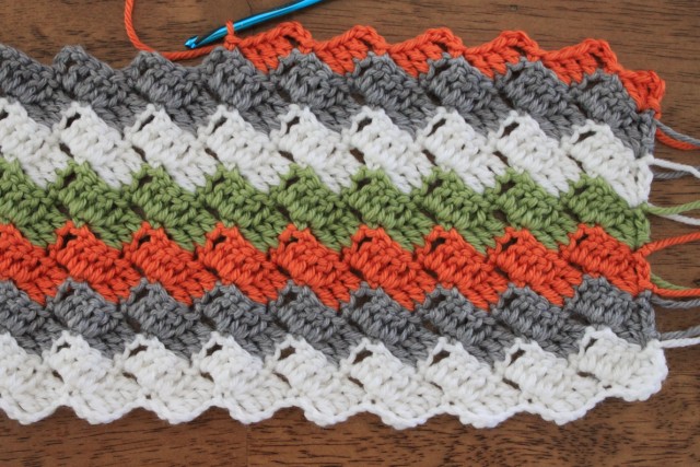 Round afghan blanket patterns, crocheted or knitted - Tame My Mind