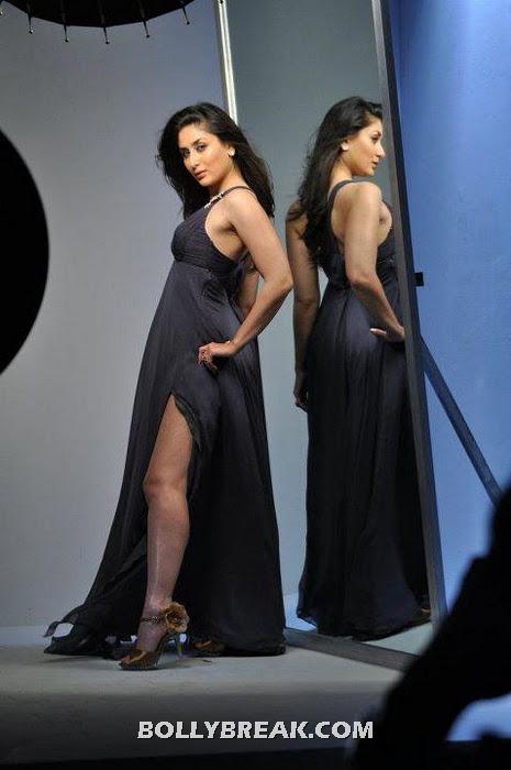 Kareena black gown side view - (5) -  Kareena Kapoor - formal fashion photoshoot- HOT PICS