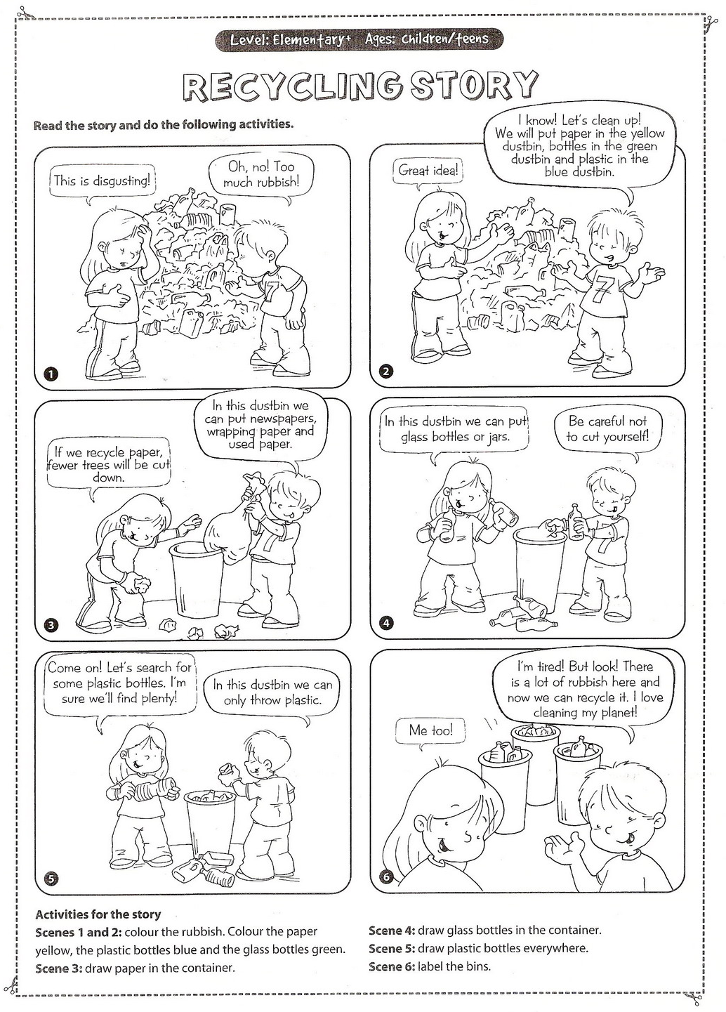 BILINGUAL ALYUSSANA RECYCLING STORY