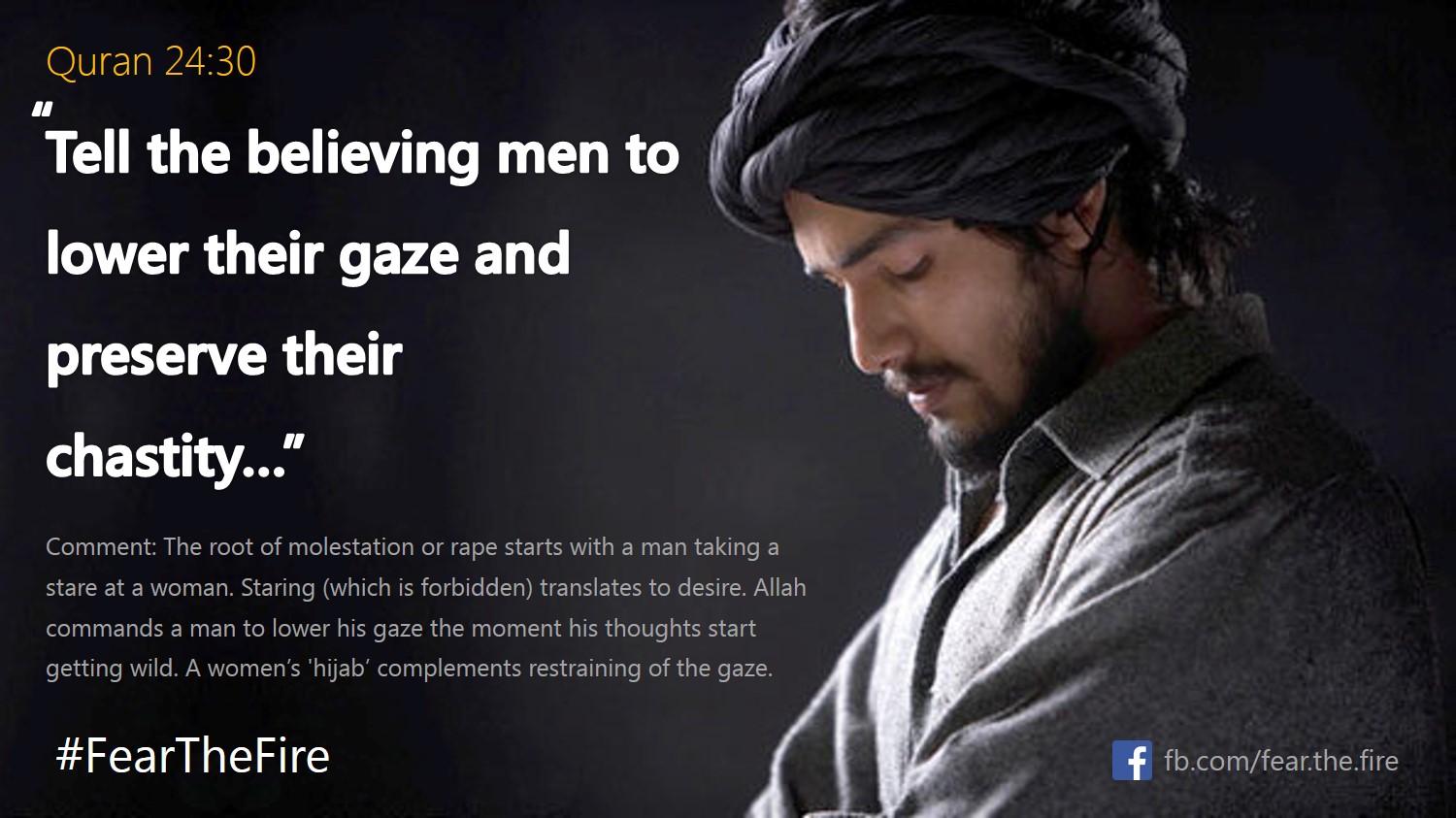 quran allah muslim islam gaze lower woman things tell believing private dont don parts deep eyes prophet mile inch forbidden