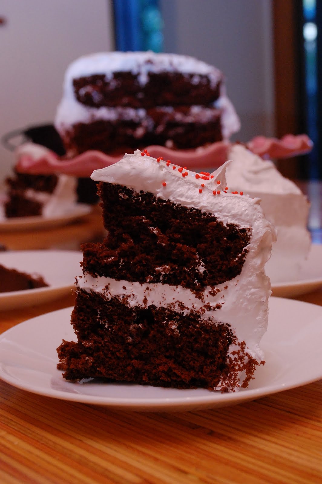 Devil’s Food Cake with Fluffy White Icing The Modern Baker Challenge
