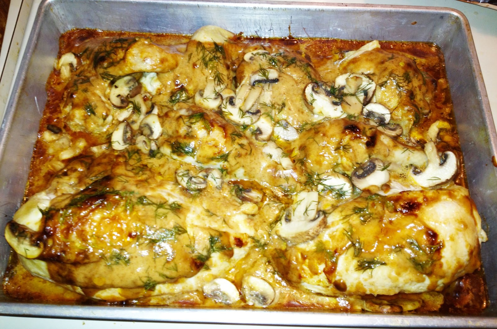 In a World of My Own Baked Yogurt Chicken