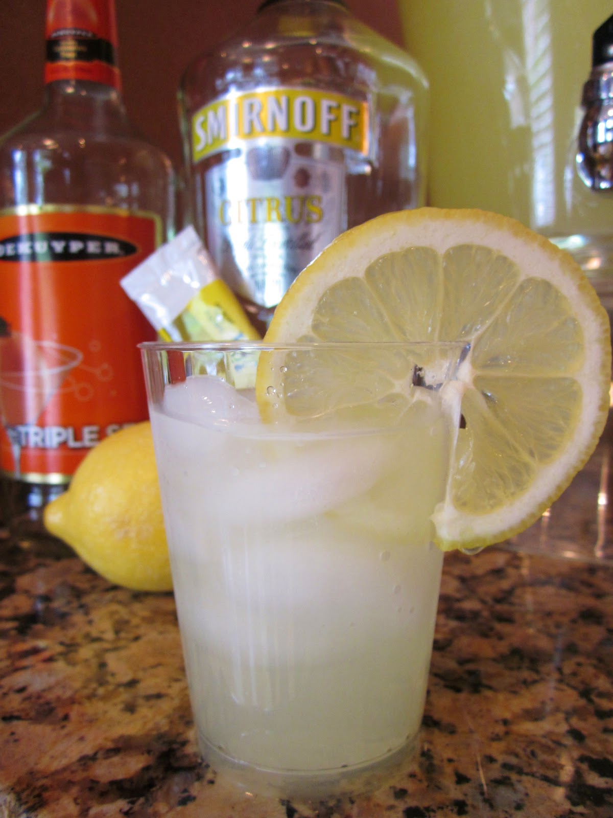 BonnieProjects Lemon Drop Martinis