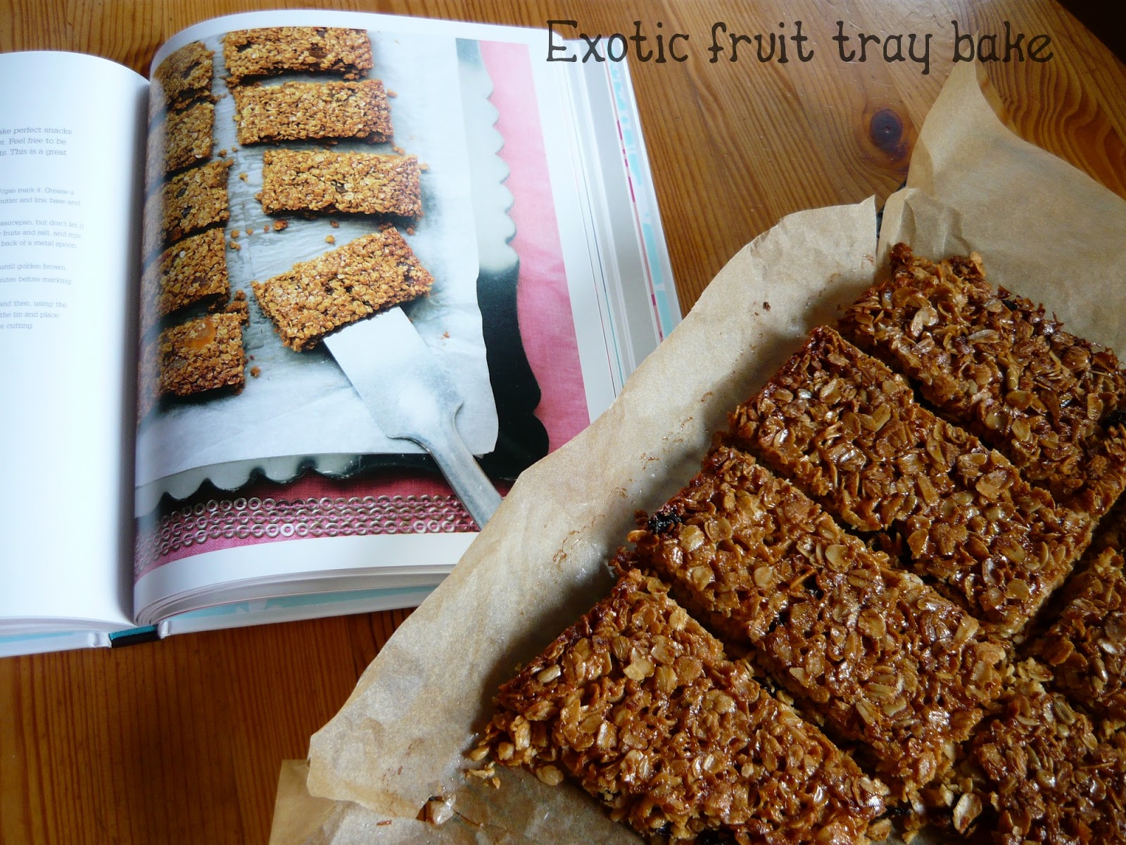 Jedyna pasja Exotic fruit tray bake