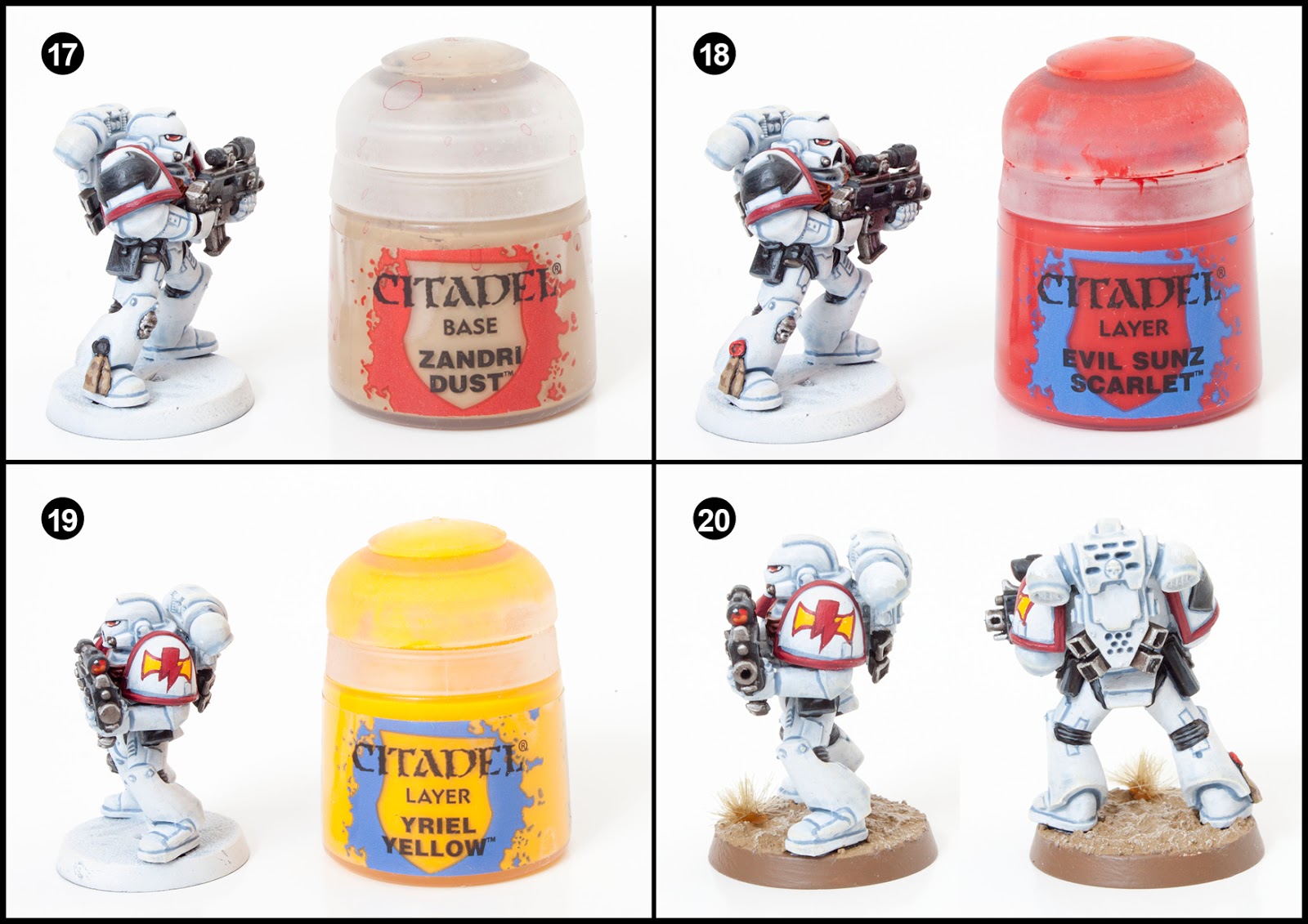 Tutorial How To Paint White Scar Space Marines Tale of Painters