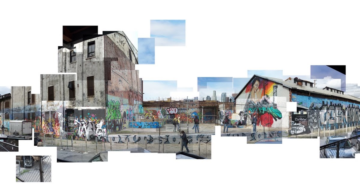 Jacob Gines Intimations Los Angeles Art District Photo Collage