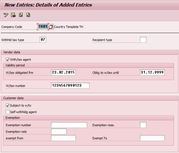 All About SAP Assign Withholding Tax Type to Company Code