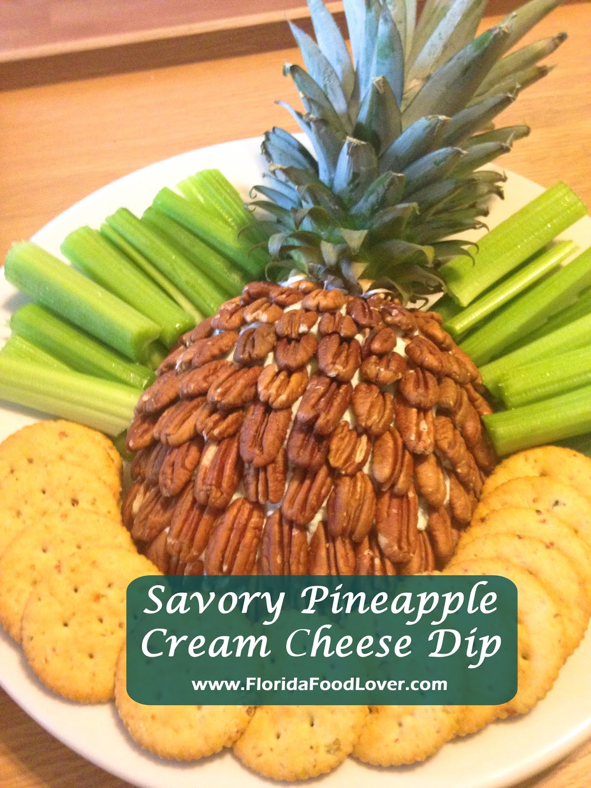 Florida Food Lover Savory Pineapple Cream Cheese Dip
