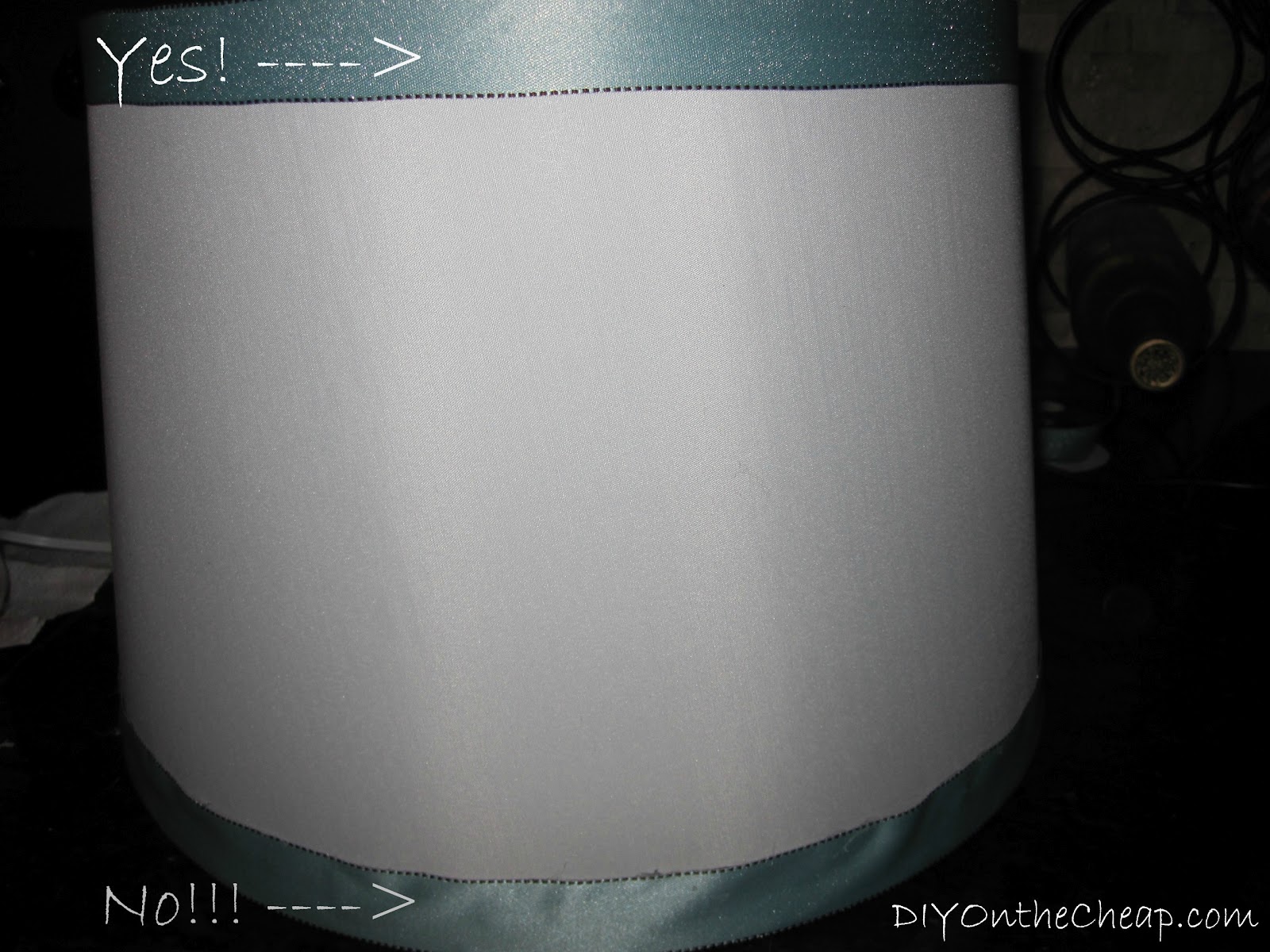 Simple Lamp Shade Ribbon Trim Erin Spain