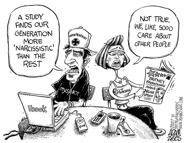 Bad Attitude Cartoon