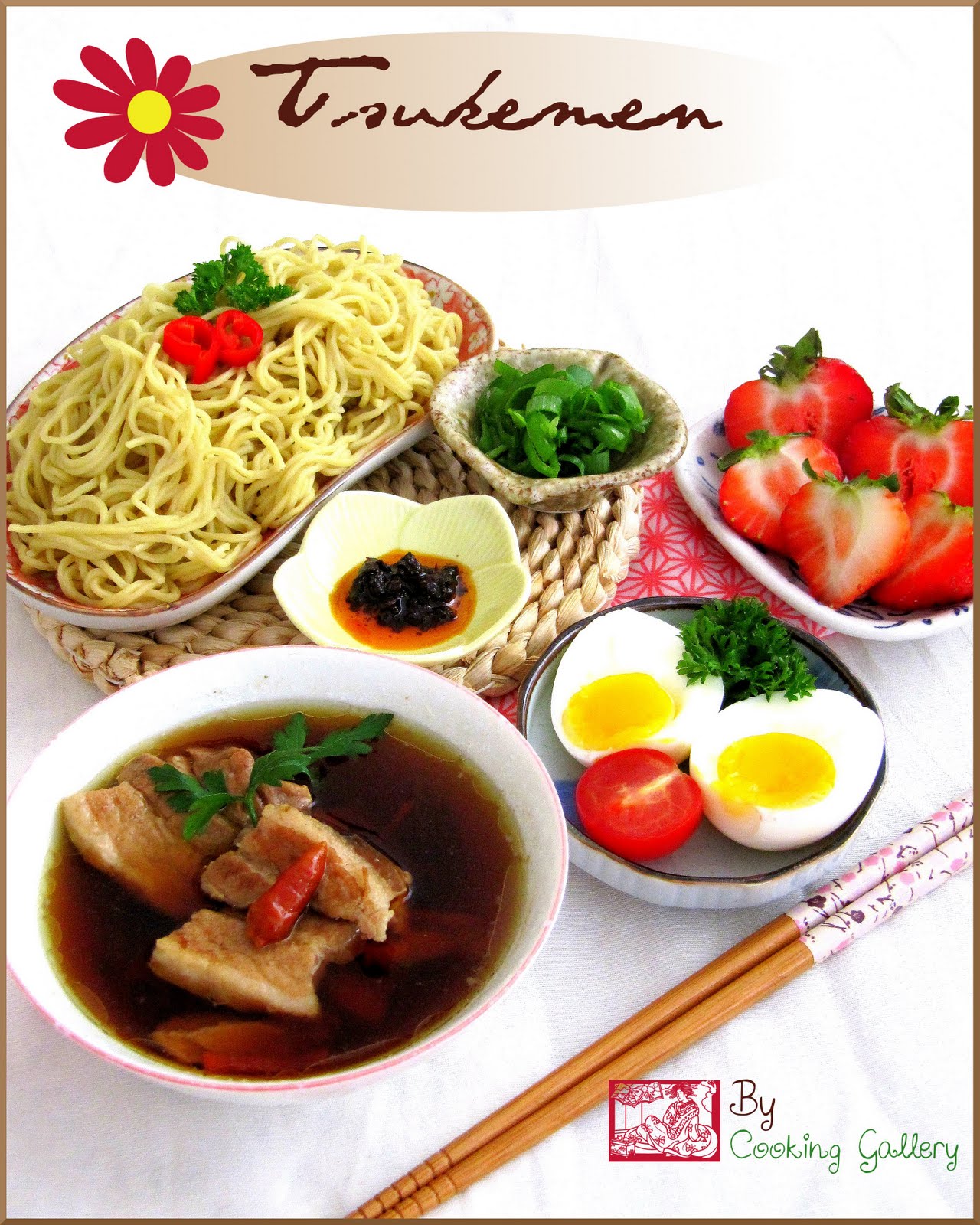 Tsukemen Japanese Dipping Noodles Cooking Gallery