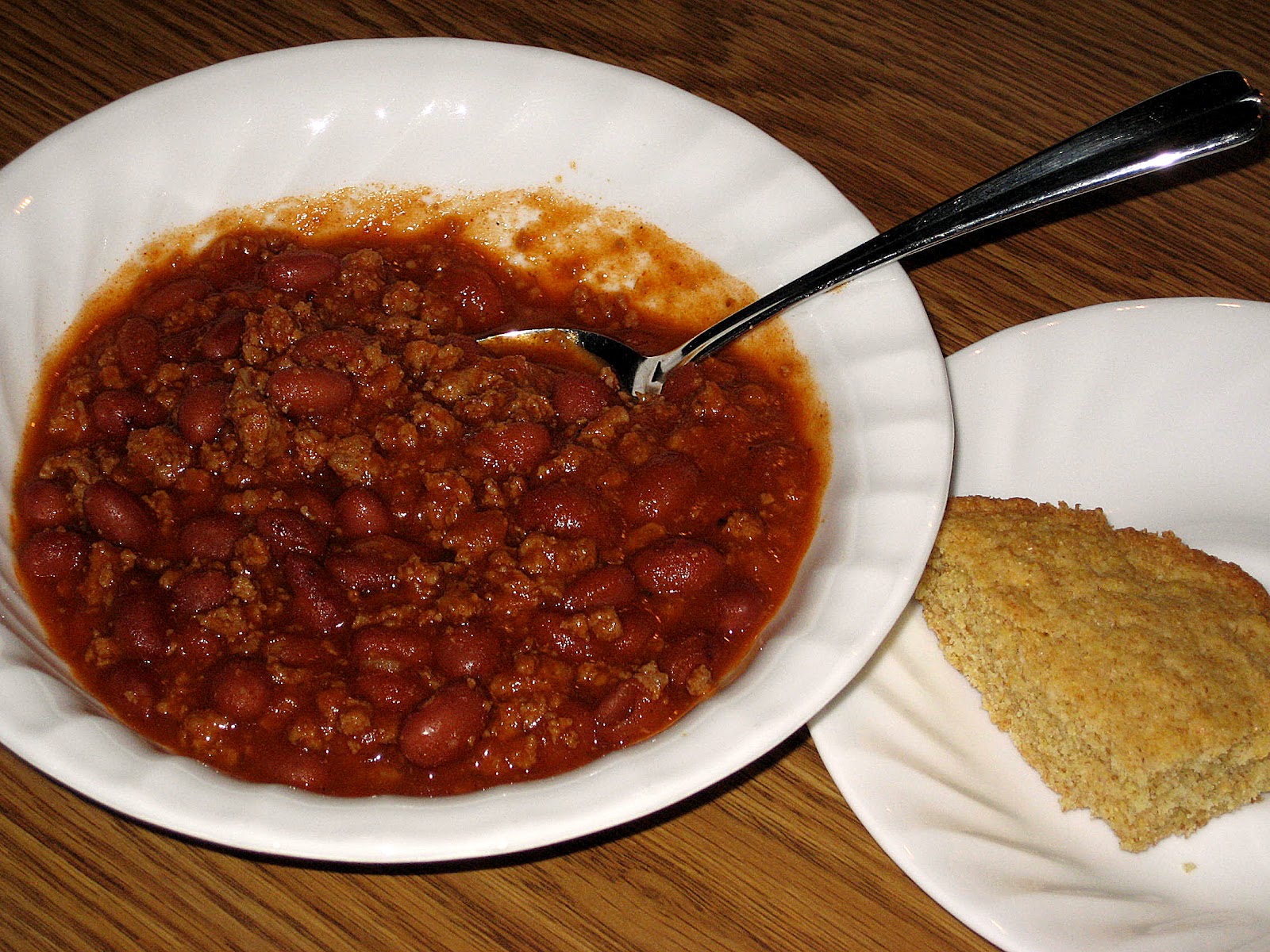 Chez sCHoEFf CHILI, two different ways