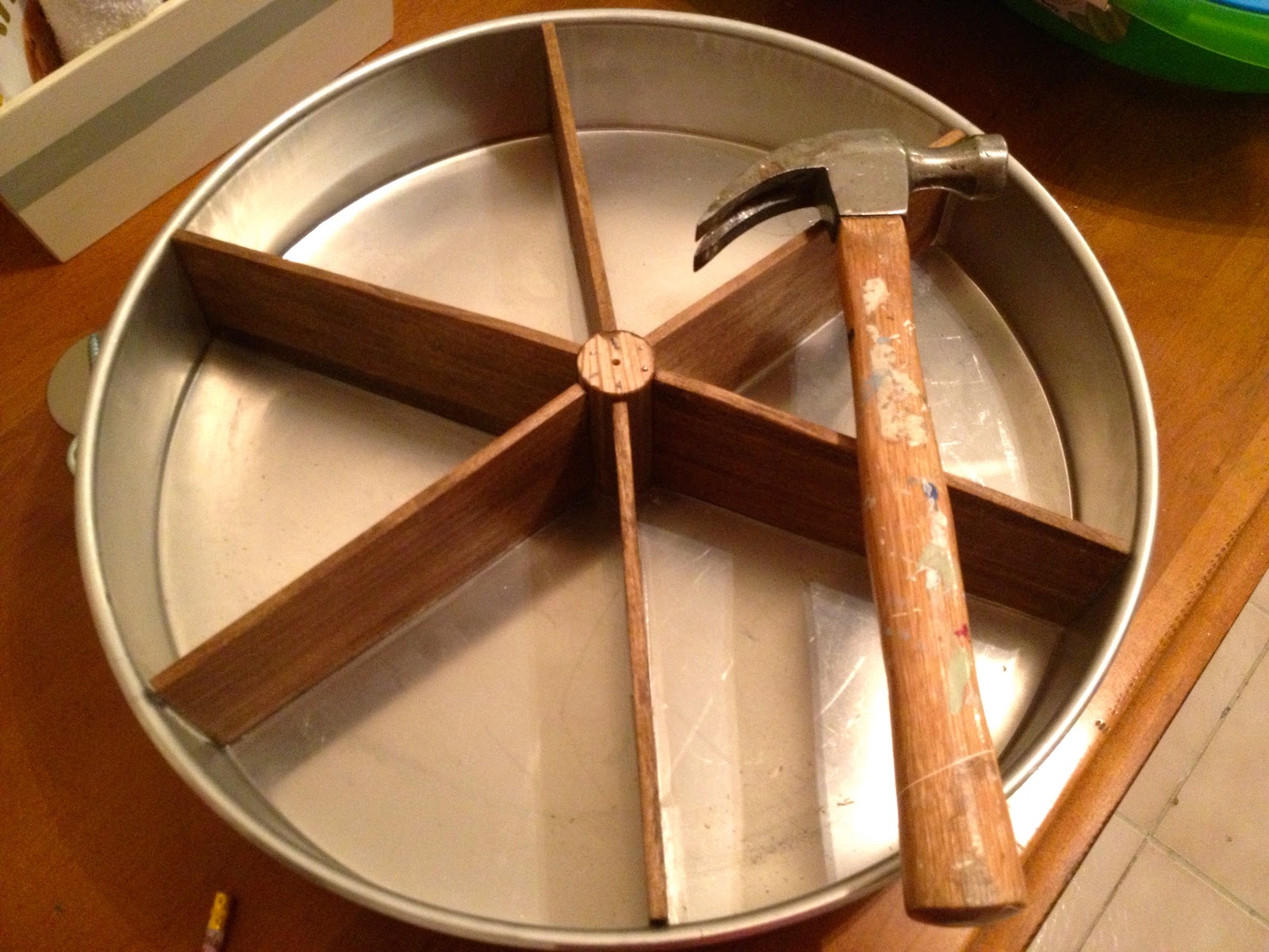 That's My Letter DIY Tabletop Lazy Susan