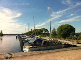 Messilän leirintäalue, laivalaituri, camping, Vesijärvi, ranta