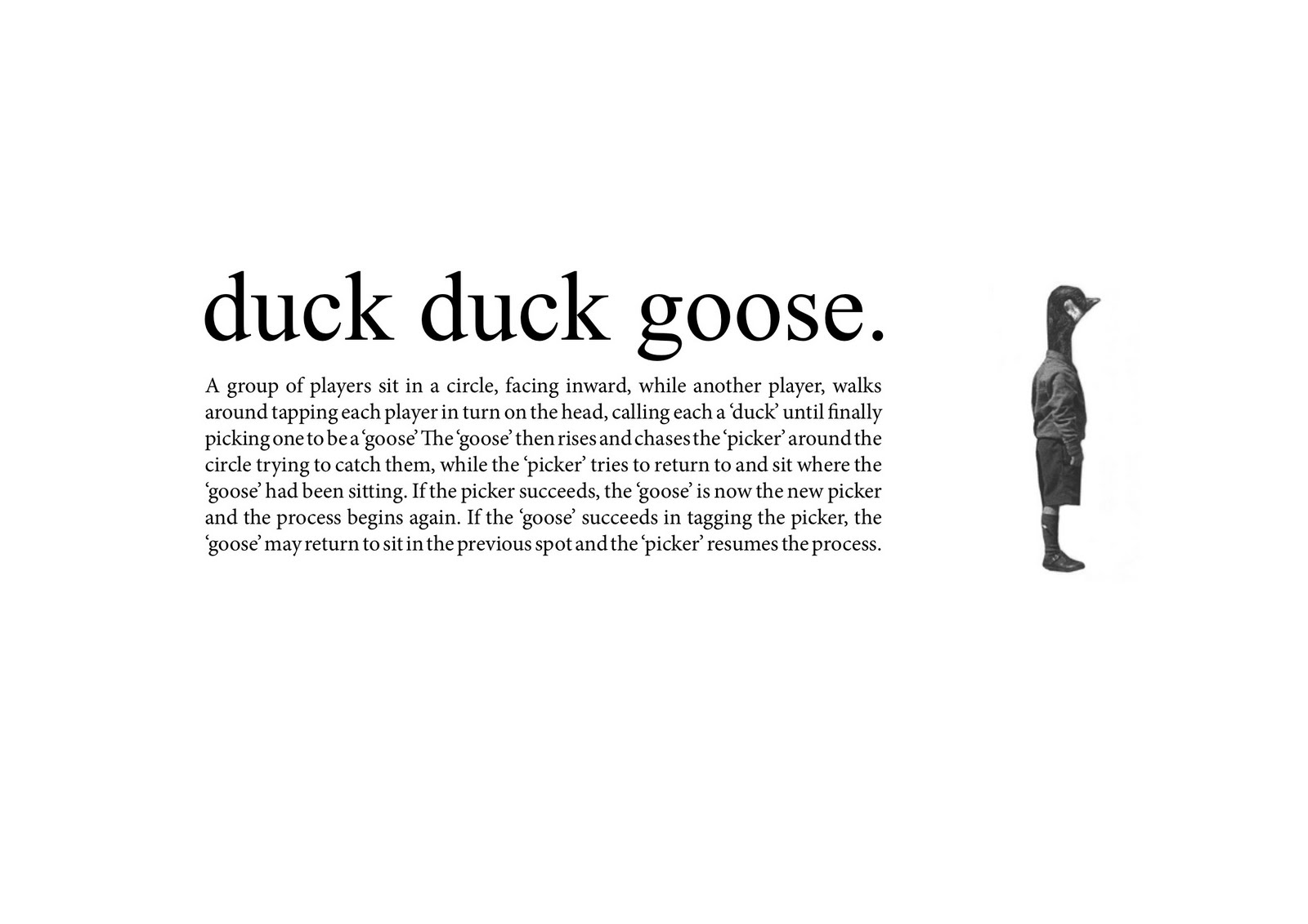 rebecca harman illustration duck duck goose.