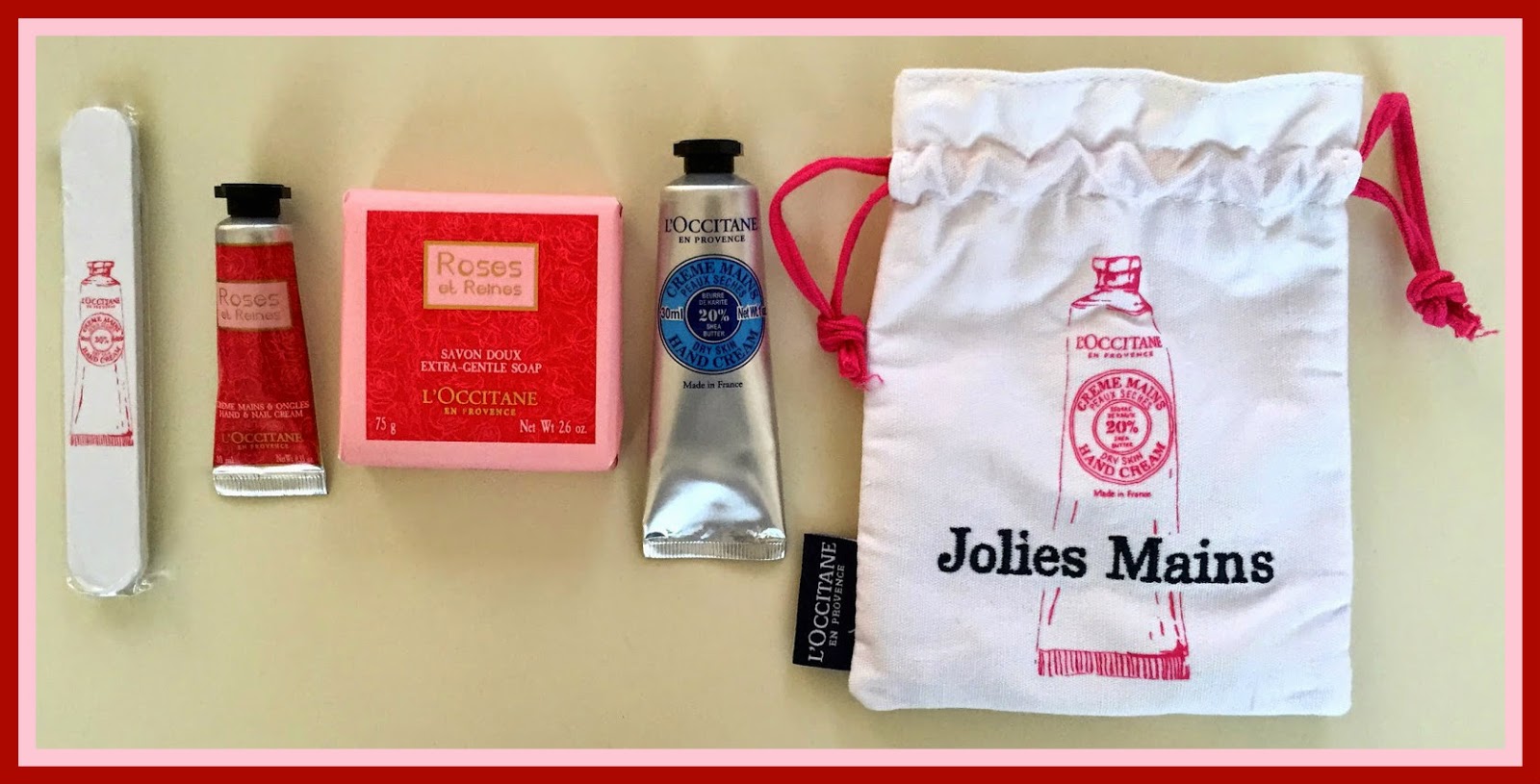 Suze Likes Loves Finds And Dreams L Occitane Jolie Mains Giveaway