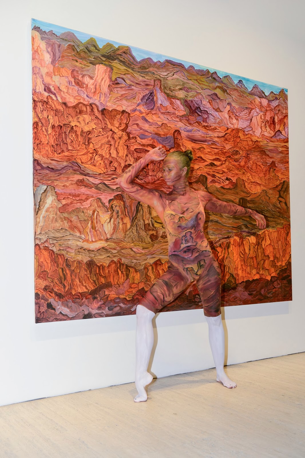 Human Statue Bodyart Live Bodypainting Statues