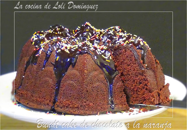 Bundt Cake De Chocolate A La Naranja
