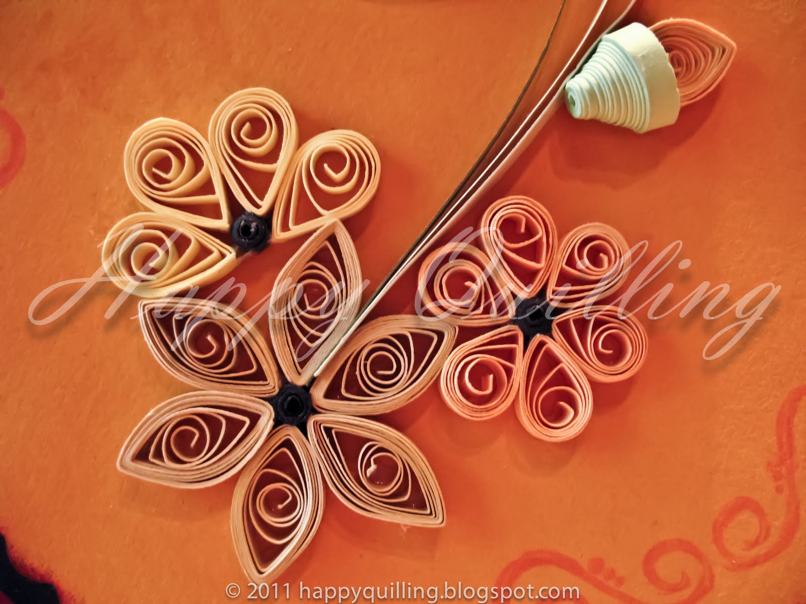 Happy Quilling The Orange One It Is, Then! a.k.a The Definition of A
