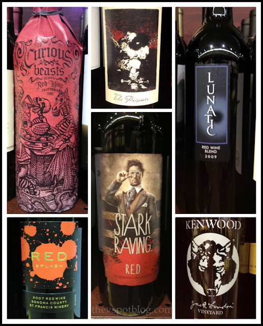 Great wines for your Halloween Party. (Based solely on their labels…)