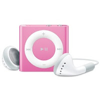 pink iPod shuffle