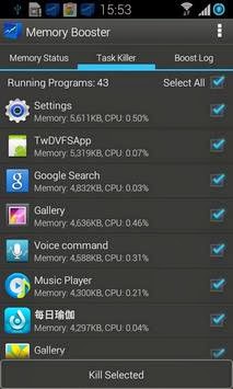 Memory Booster (Full Version) app screenshoot