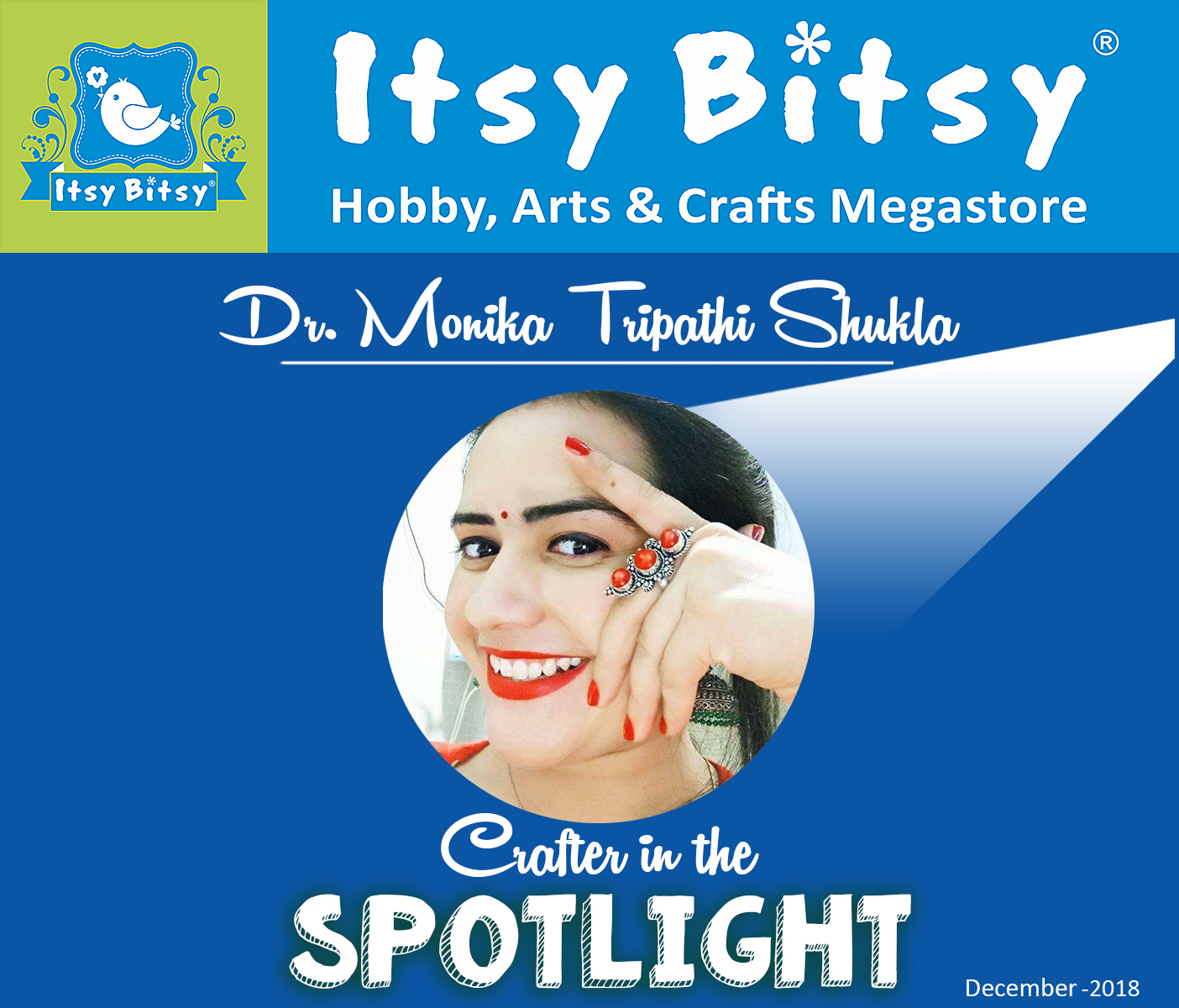 Honoured to be "Crafter in the Spotlight"