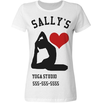 Custom Yoga Studio T-Shirts