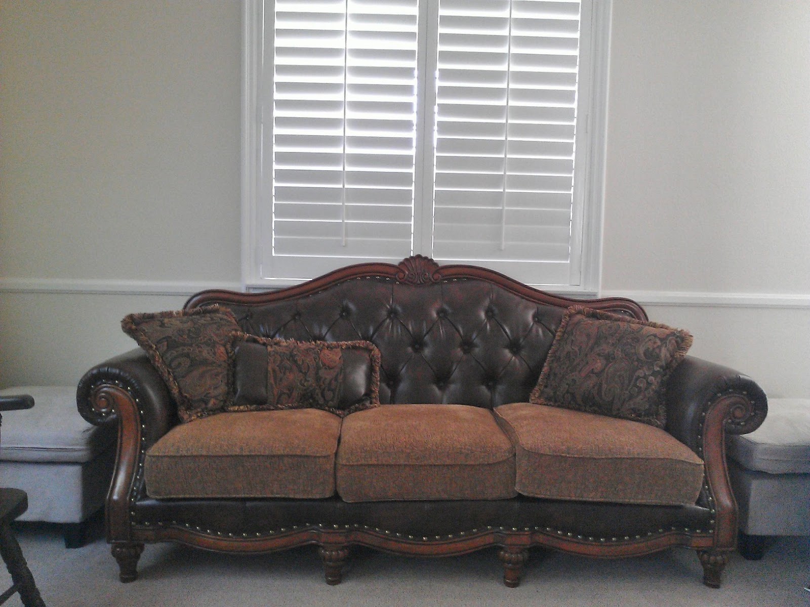 The Copy Cat Home Formal living room sofa update