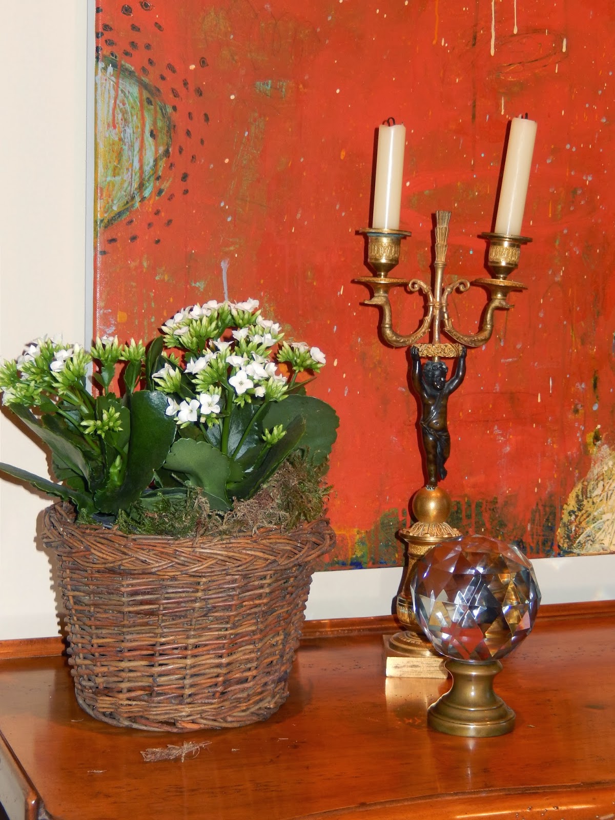 The French Tangerine grocery store plants/flowers