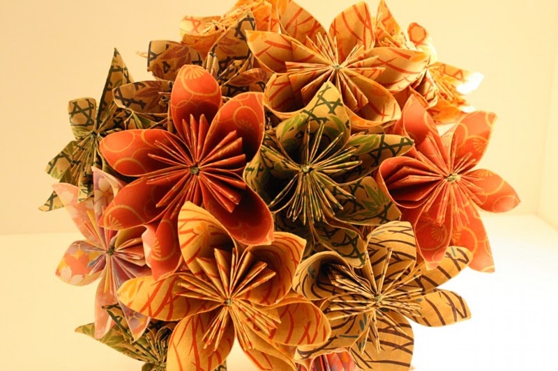 My Boutique Wedding Origami Bouquets