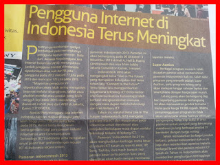 Pengguna Internet di Indonesia terus meningkat