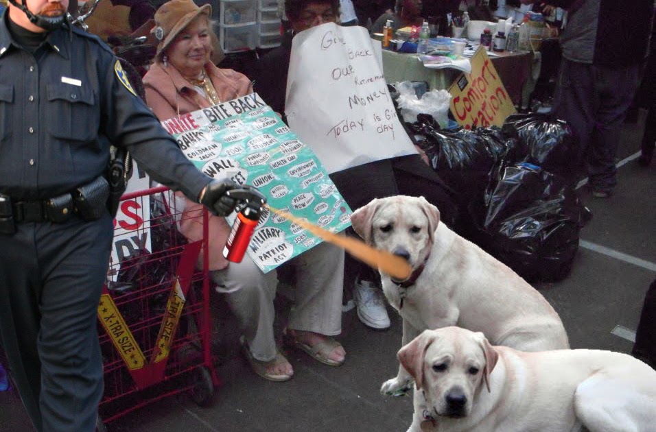 National Notice Pepper Spraying Cop Gets Around National Notice Found