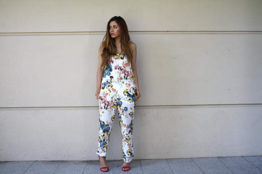 Floral Overalls Sound of Sweet Lullabies