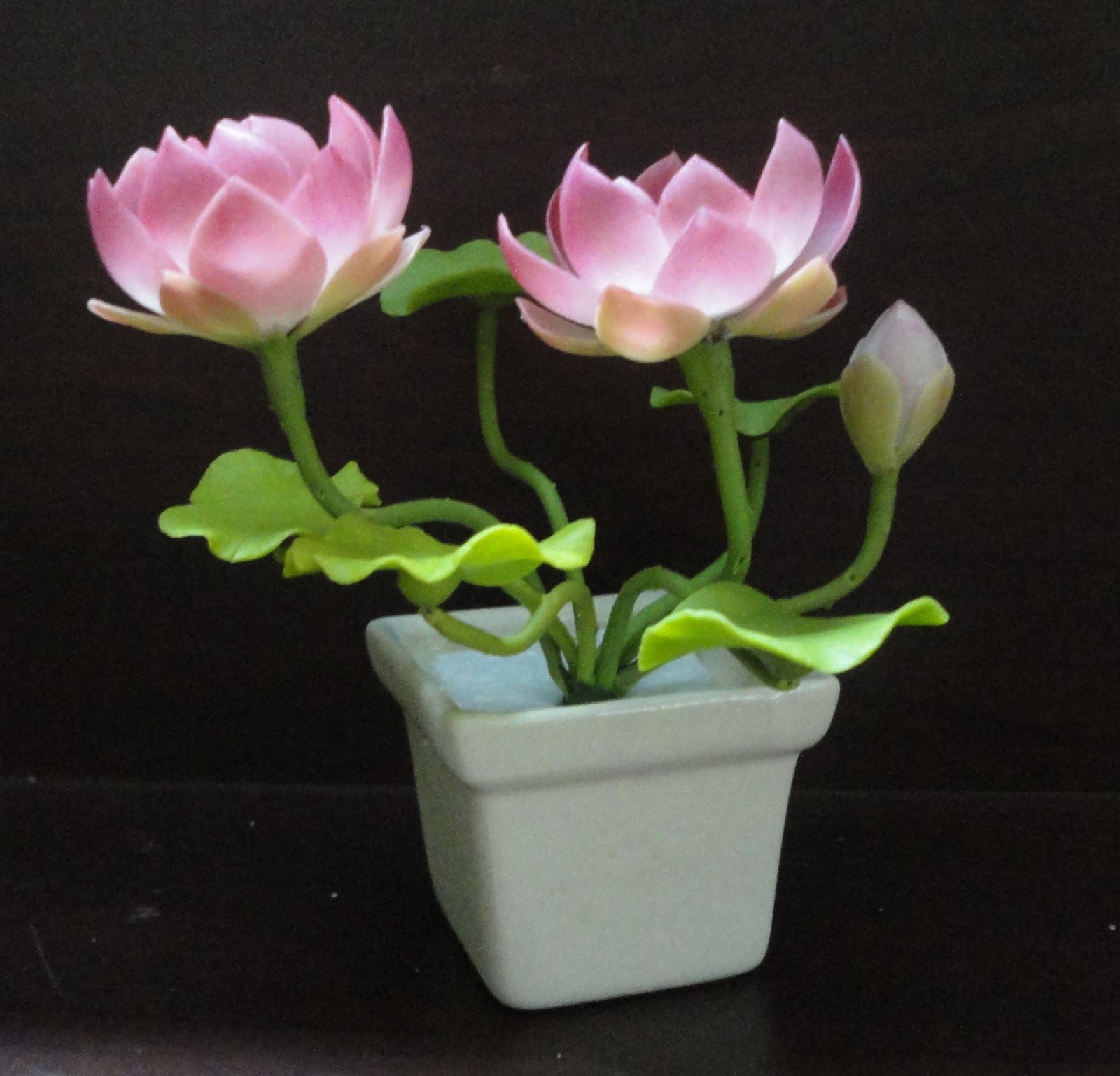 clay flowers and figurines AIR DRY CLAY FLOWERS