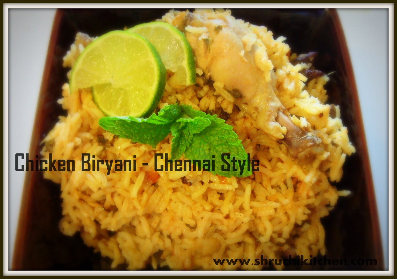 Where's the FOOOD!!!! Chicken Biryani in Chennai Style