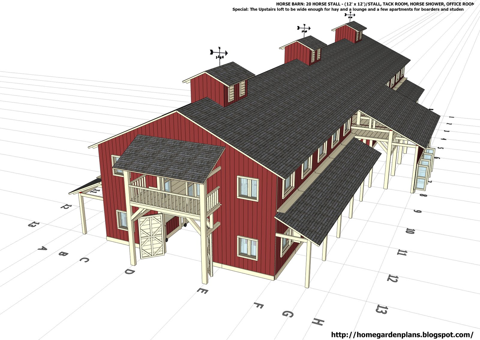 Equine Barn Plans