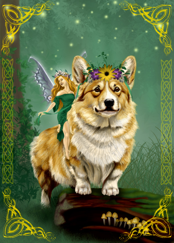 TIL that according to Welsh legend Pembroke Welsh were mounts