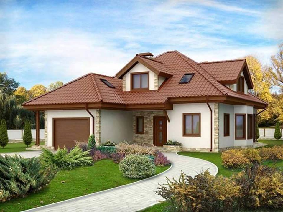 The most beautiful small villa Home Decor