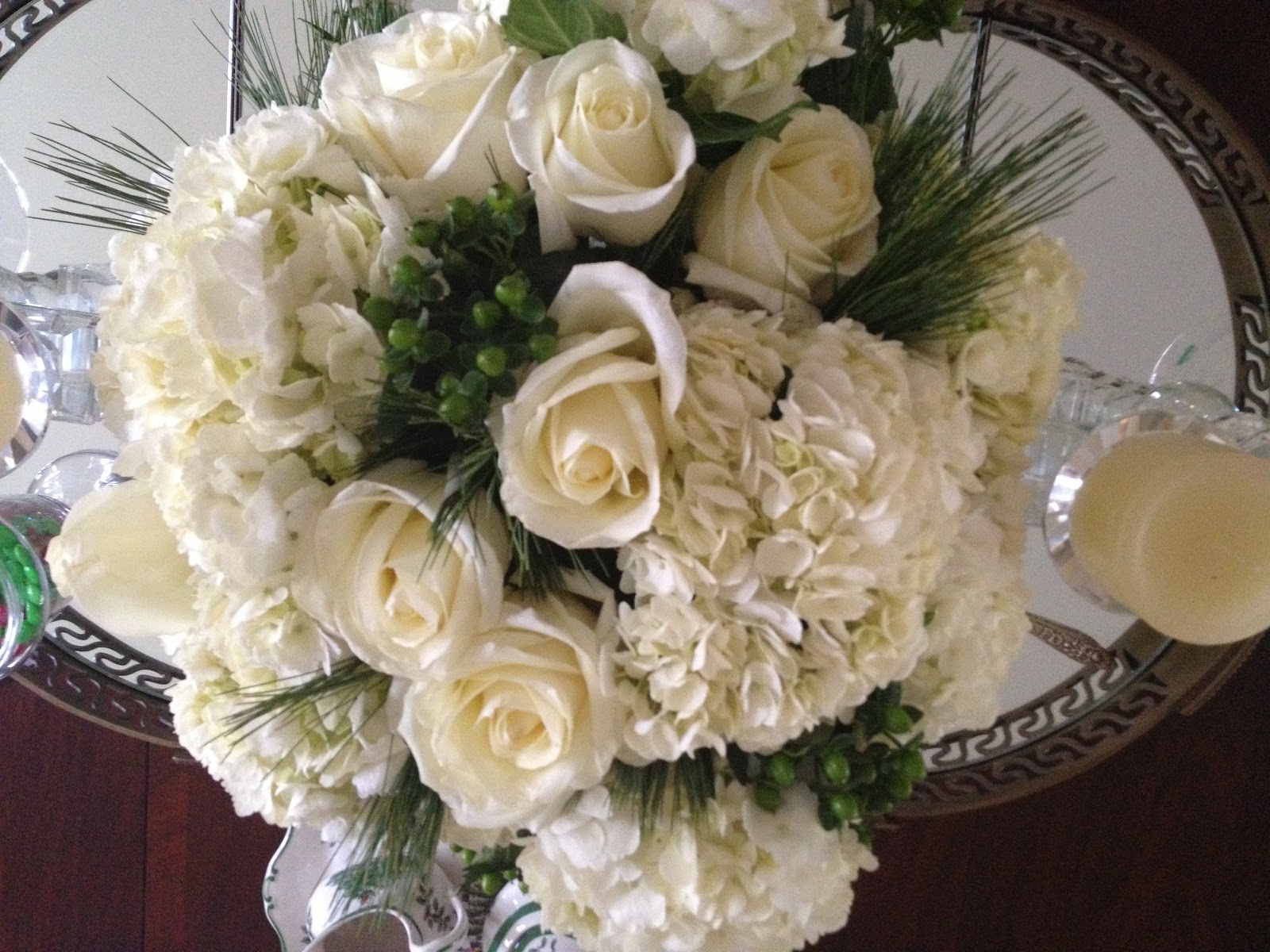 Wedding Flowers Blog Fred And Rebecca S Classic White Wedding
